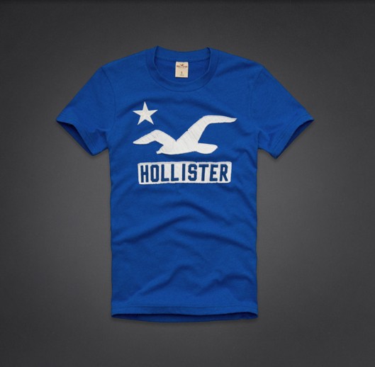 Hollister Hombres De Cuello Redondo Corto Remera HCO4348